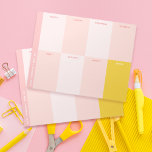 Niedlicher Pink School Weekekly Planer Notizblock<br><div class="desc">Eine perfekte Ergänzung zu Ihrer Sammlung hübscher Schulmaterialien. Dieses Notizblock ist ideal für Schüler jeden Alters und eignet sich ideal für die Schulausstattung. Egal, ob Sie für die Schulausstattung einkaufen oder niedliche Schulmaterialien für die Mittelschule suchen, dieses ästhetische Notizblock passt gut zur Rechnung. Es ist auch eine großartige Wahl für...</div>