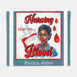 Niedlicher Pinup Fleecedecke