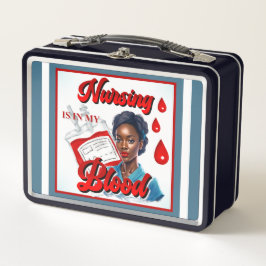 Niedlicher Pinup Metall Brotdose