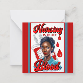 Niedlicher Pinup Mitteilungskarte