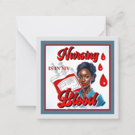 Niedlicher Pinup Mitteilungskarte