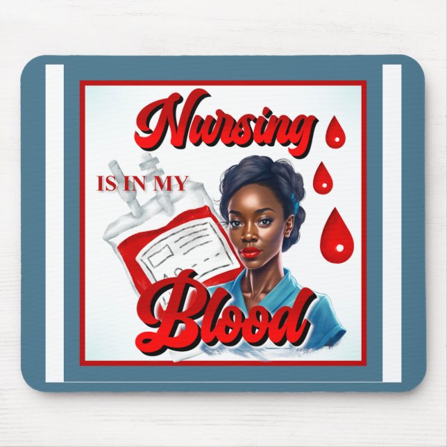 Niedlicher Pinup Mousepad (Vorne)