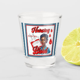 Niedlicher Pinup Schnapsglas