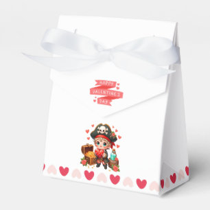 Niedlicher Pirat am Valentinstag Geschenkschachtel