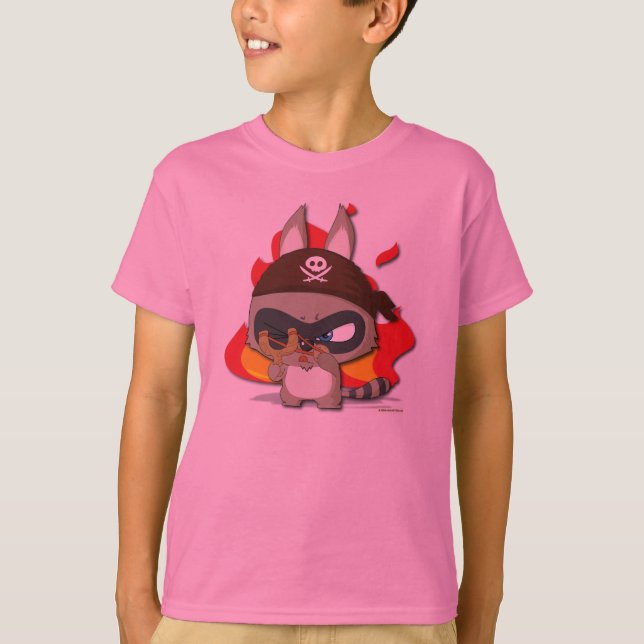 Niedlicher Piraten-lustiges T-Shirt (Vorderseite)