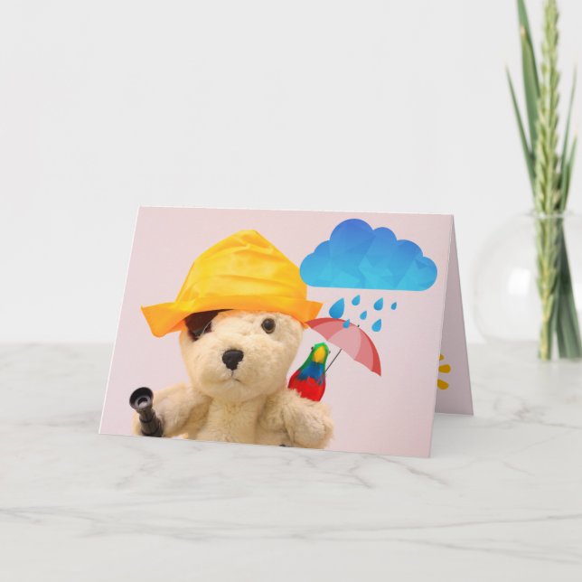 Niedlicher Piratenhund wird gut Karte (Vorderseite)