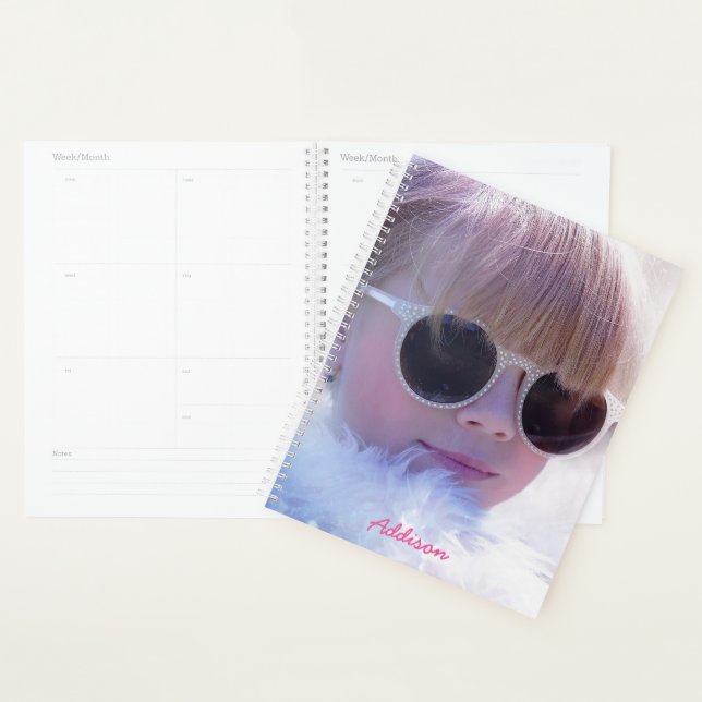 Niedlicher Planer mit Foto-Hardcover (Anzeige)