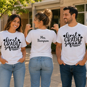 Niedlicher Platz der ersten Klasse mit dem Namen d T-Shirt