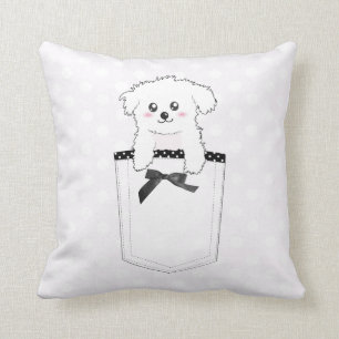 Niedlicher Pocket-Welpenhund Kissen