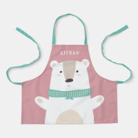Niedlicher Polar Bär Moderne Kinder blasen