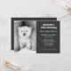 Niedlicher Polar Bear & Cub Geburtstagsparty Einla Einladung (Vorderseite/Rückseite Beispiel)