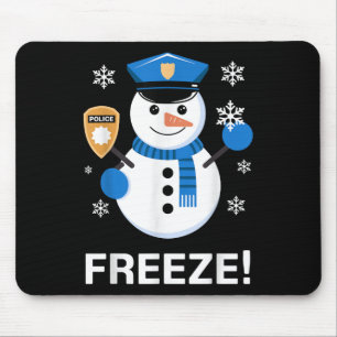 Niedlicher Polizeibeamter - Design für Männer - Fr Mousepad
