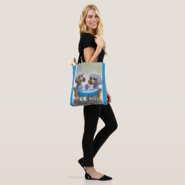 Niedlicher Poodle Hund Tasche