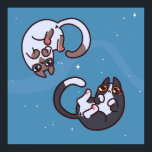 Niedlicher Pop Art Cat Poster<br><div class="desc">Pop Art Cat</div>