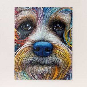 Niedlicher Pop Art Terrier