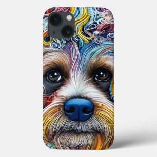 Niedlicher Pop Art Terrier Case-Mate iPhone Hülle