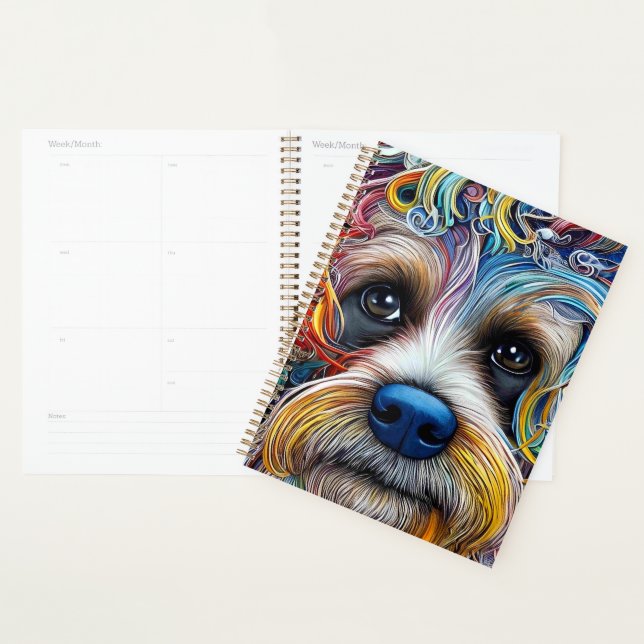 Niedlicher Pop Art Terrier Planer (Anzeige)