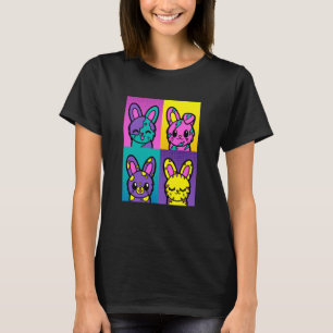 Niedlicher Pop Bunny Rabbit Mama Bunny Vater T-Shirt