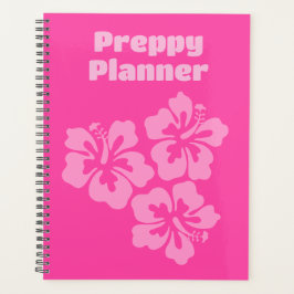 Niedlicher Preppy-Plane rosa Planer