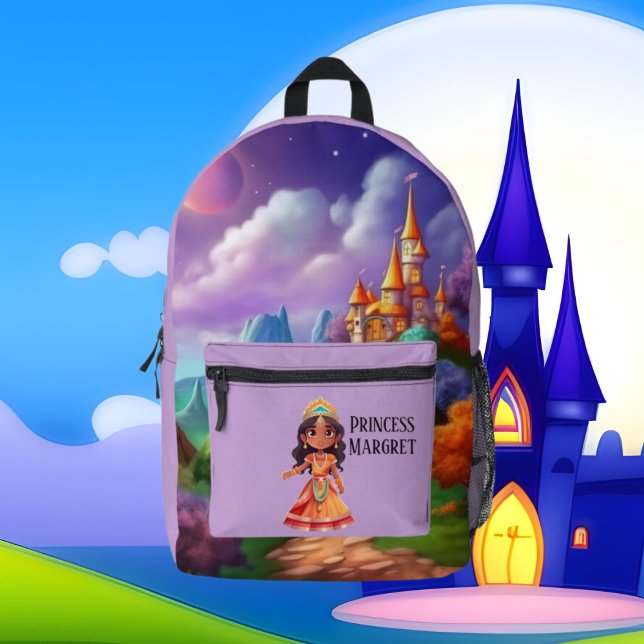 Niedlicher Princess-Name Bedruckter Rucksack (Von Creator hochgeladen)