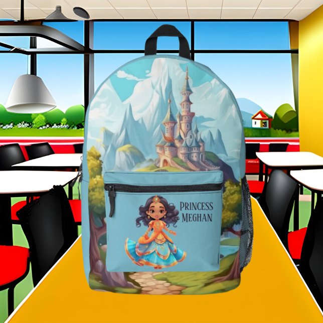 Niedlicher Princess-Name Bedruckter Rucksack (Von Creator hochgeladen)