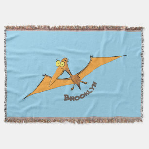 Niedlicher Pterodactylus-Cartoon Decke