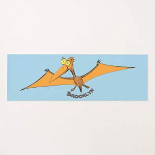 Niedlicher Pterodactylus-Cartoon Yogamatte