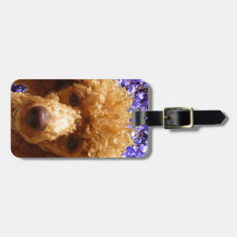 Niedlicher Pudel Gepäckanhänger