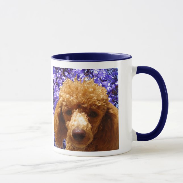 Niedlicher Pudel Tasse (Rechts)