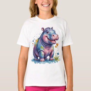 Niedlicher Puffvogel T-Shirt