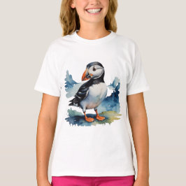 Niedlicher Puffvogel T-Shirt