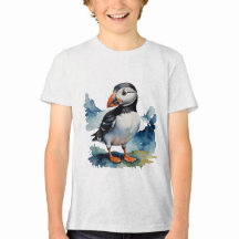 Niedlicher Puffvogel