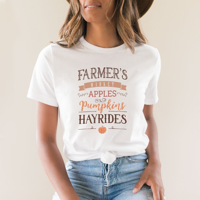 Niedlicher Pumpkin Fall T - Shirt (Von Creator hochgeladen)