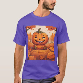Niedlicher Pumpkin Herbstleaves T - Shirt