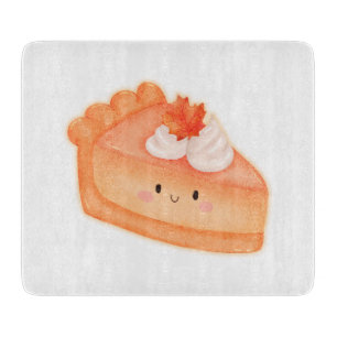Niedlicher Pumpkin Pie Slice Schneidebrett