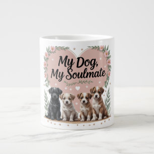 Niedlicher Puppy Coffee Cup für Hundefreunde Jumbo-Tasse