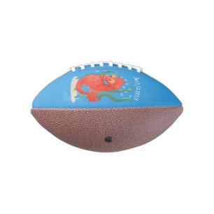 Niedlicher Pygmäen-Seepferd-Cartoon Football