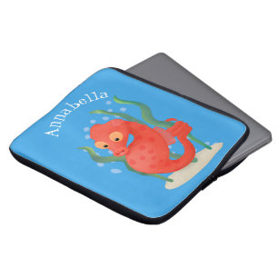 Niedlicher Pygmäen-Seepferd-Cartoon Laptopschutzhülle