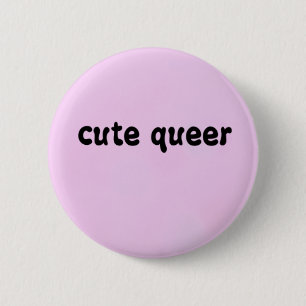 niedlicher queer Knopf Button
