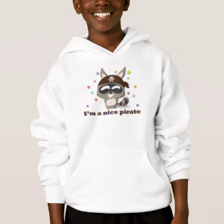 Niedlicher Raccoon-lustiger Cartoon Kawaii Hoodie