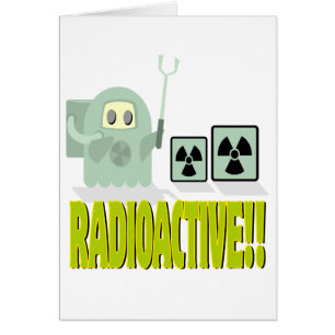 niedlicher radioaktiver Typ