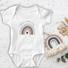 Niedlicher Rainbow-Hund-Name Baby Strampler