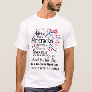 Niedlicher Rat aus der Wortkunst des Feuerzeichens T-Shirt