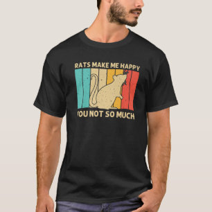 Niedlicher Rat für Männer - Frauen - Maus Rat Love T-Shirt