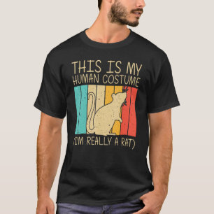 Niedlicher Rat für Männer - Maus Rat Rat Rattentie T-Shirt