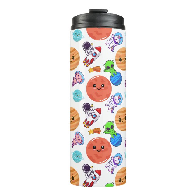 Niedlicher Raum Thermosbecher (Vorderseite)