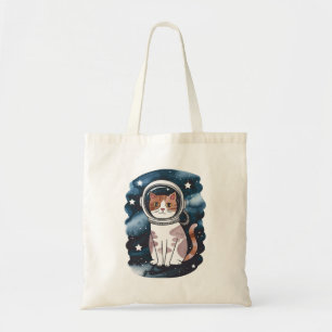 Niedlicher Raumkatze Astronaut Tragetasche