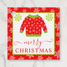 Niedlicher Red and Green Christmas Jumper