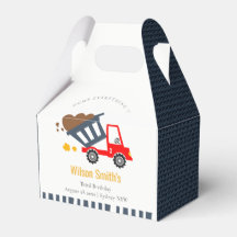 Niedlicher Red Dump Truck der Navy Kinder jeden Ge