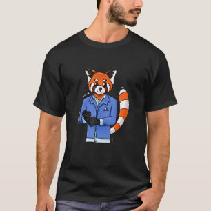 Niedlicher Red Panda Wearing Tuxedo für Red Panda T-Shirt